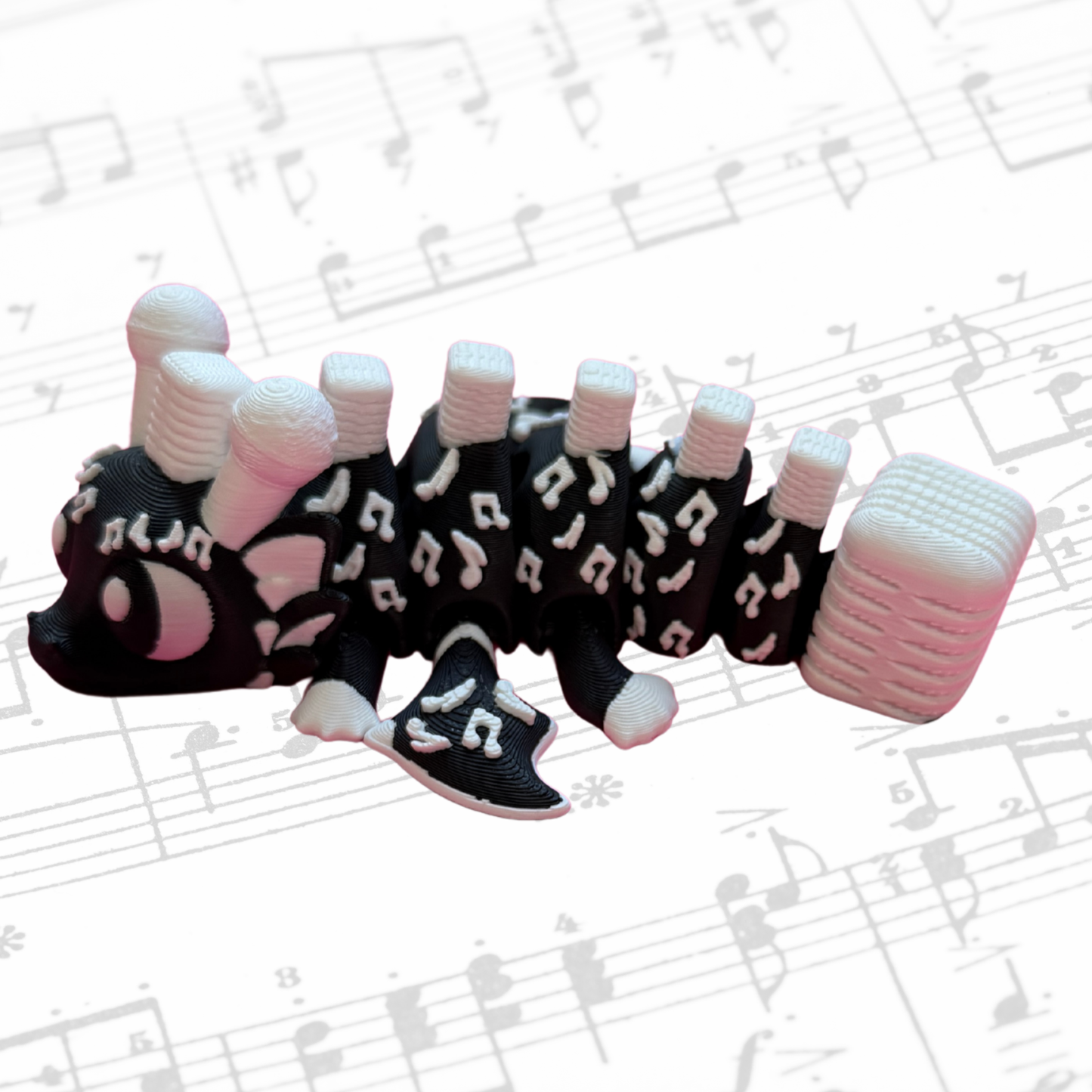 Music Notes Flexi Dragon