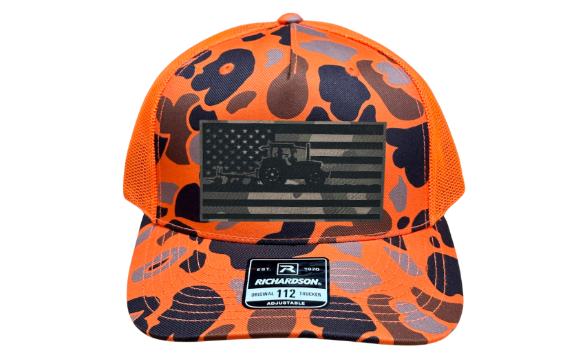 American Flag Farmer Hat