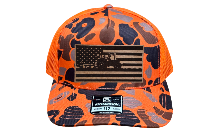 American Flag Farmer Hat