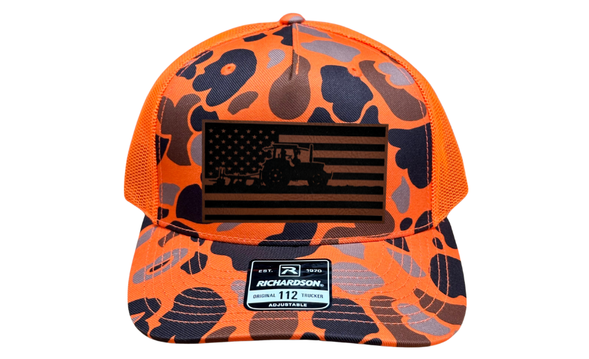 American Flag Farmer Hat