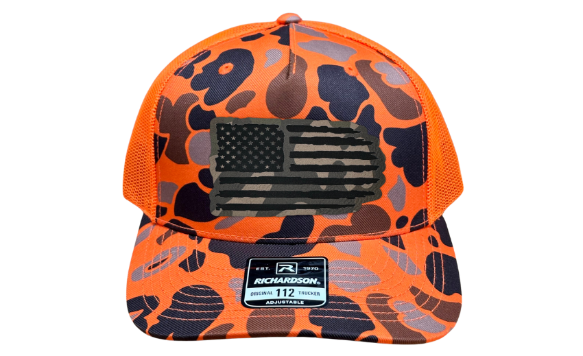 Tattered American Flag Hat