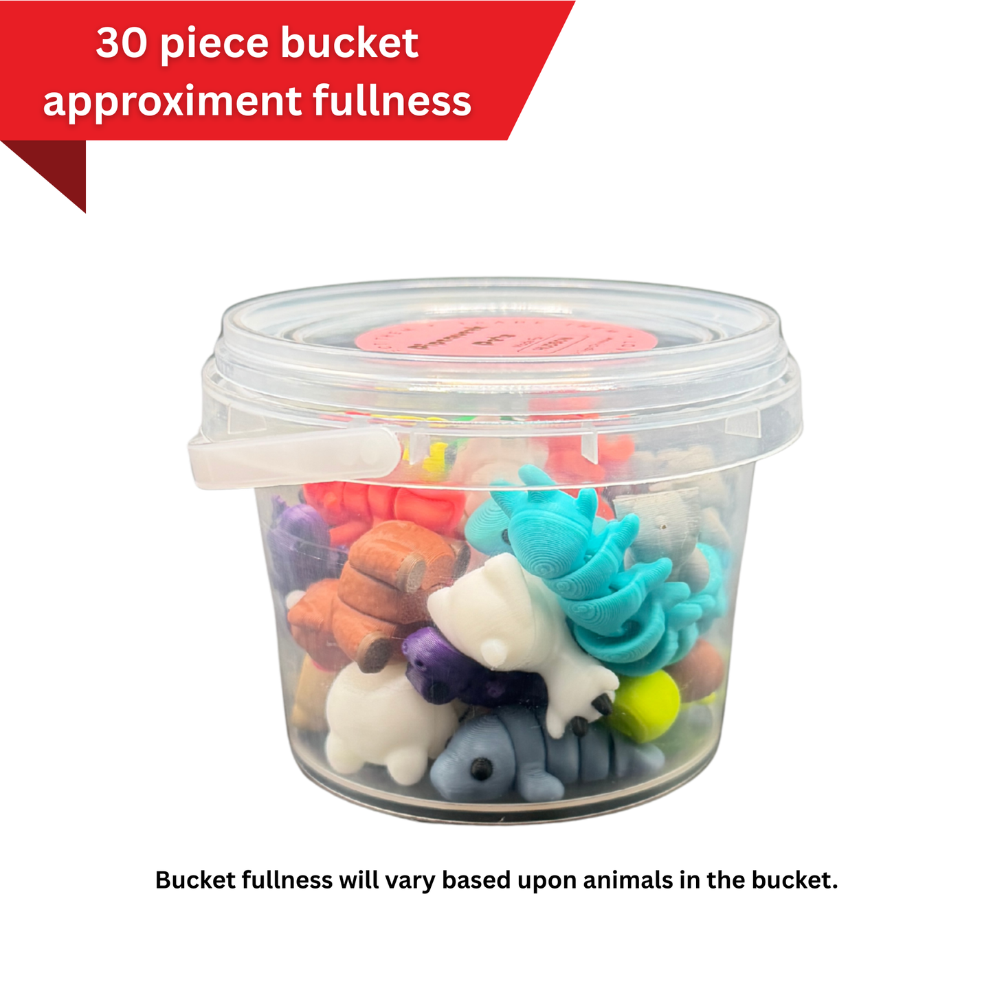 Pipsqueak Pets Bucket (10, 20, 30 or 40)