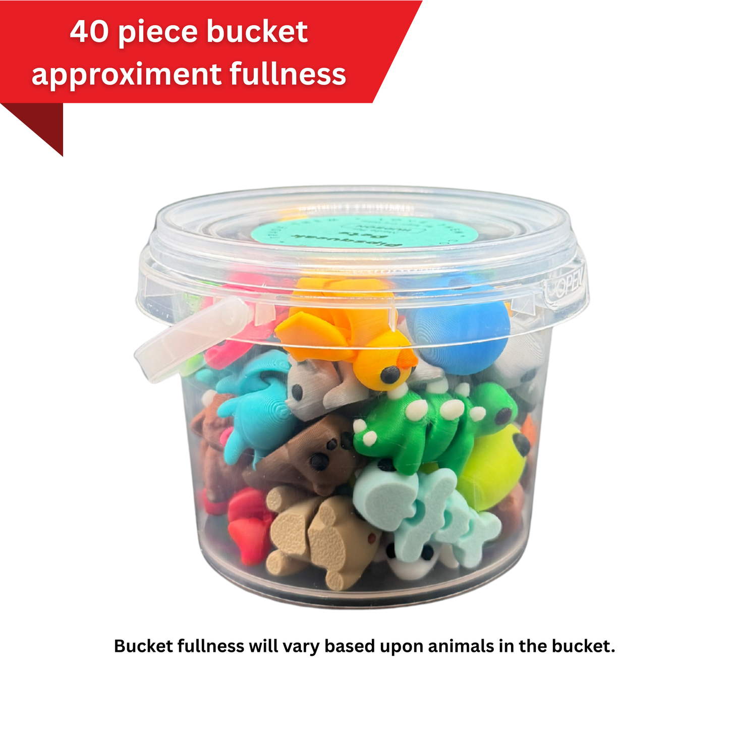 Pipsqueak Pets Bucket (10, 20, 30 or 40)