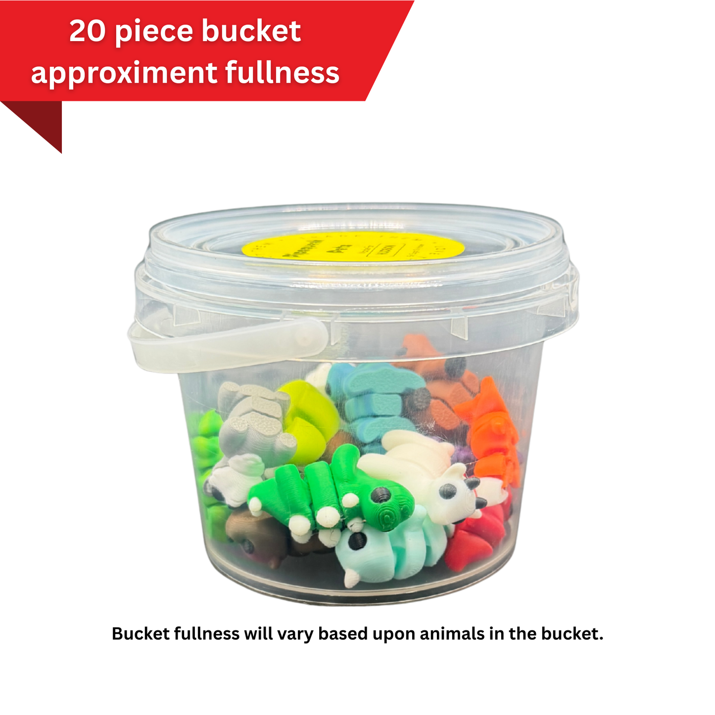 Pipsqueak Pets Bucket (10, 20, 30 or 40)