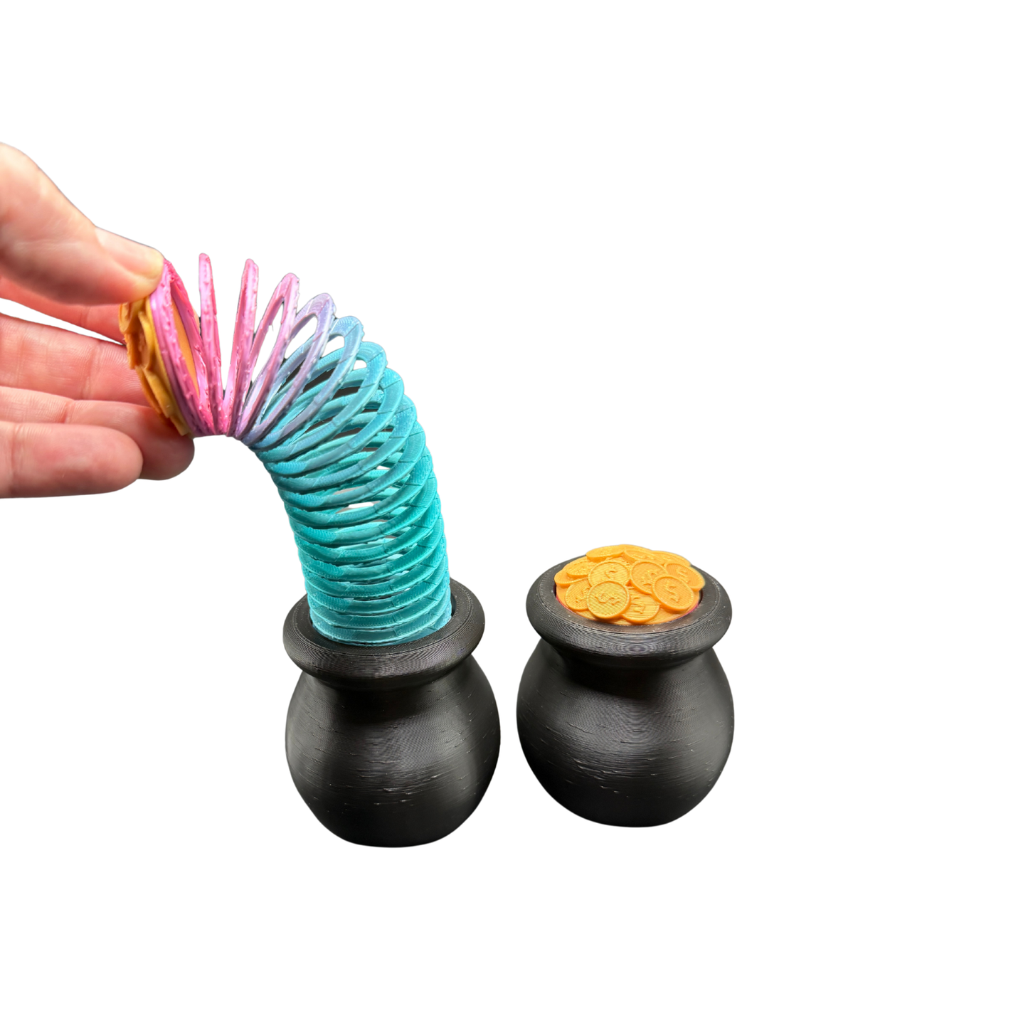 Pot of Gold Slinky Fidget Toy