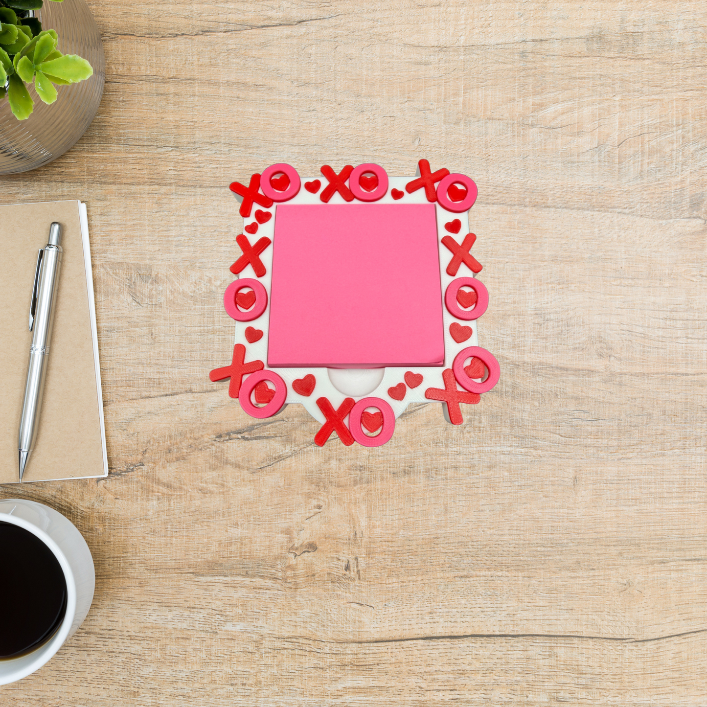 XO Sticky Note Holder