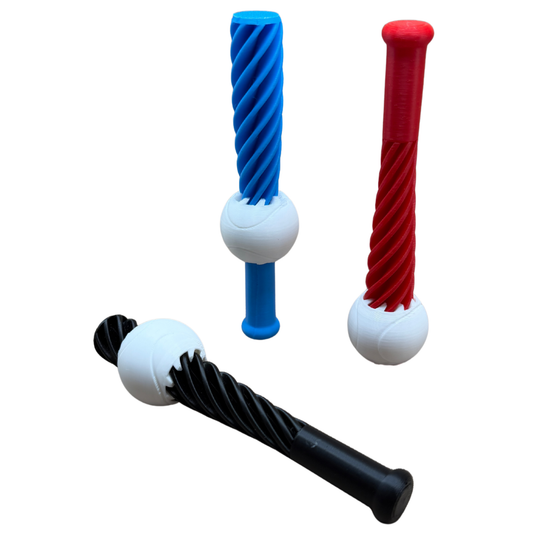 Baseball & Bat Pass Through Fidget Toy
